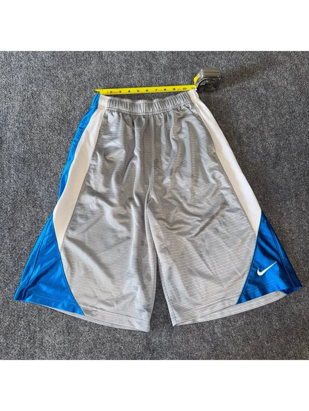 Nike Grail Baggy Dazzle Hoop Shorts Mens MD Vtg y2k 90s Rare